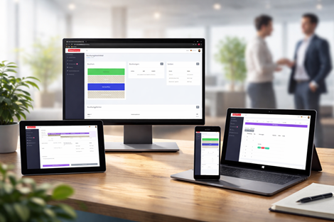Mobile Zeiterfassung Webterminal TimeDesign